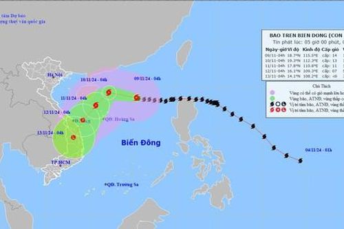 Bão số 7 đang mạnh cấp 14, nguy cơ bão dồn dập quanh Biển Đông