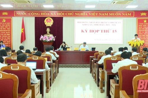 HĐND huyện Thọ Xuân tổ chức kỳ họp chuyên đề quyết định một số nội dung quan trọng