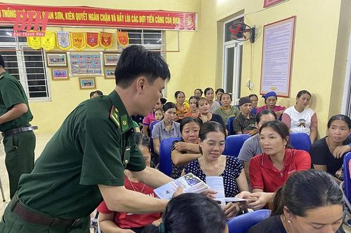 Tuyên truyền, phổ biến giáo dục pháp luật cho người dân vùng biên