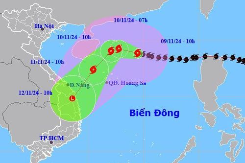 Chủ tịch UBND thành phố ban hành công điện ứng phó với bão số 7