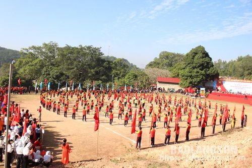 Khai mạc Đại hội thể dục thể thao xã Gia Cát, huyện Cao Lộc