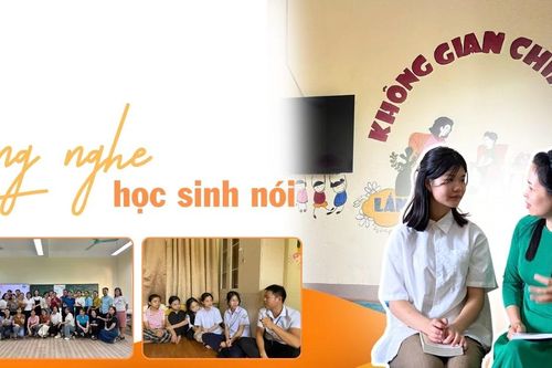 Lắng nghe học sinh nói