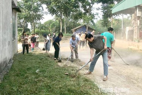 Ủy ban Kiểm tra Tỉnh ủy tổ chức hoạt động 3 cùng tại xã Nhữ Khê