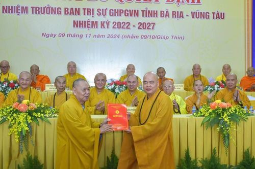 'Đảm nhận Trưởng ban Trị sự tỉnh Bà Rịa - Vũng Tàu là vinh dự đồng thời cũng là nhiệm vụ nặng nề'