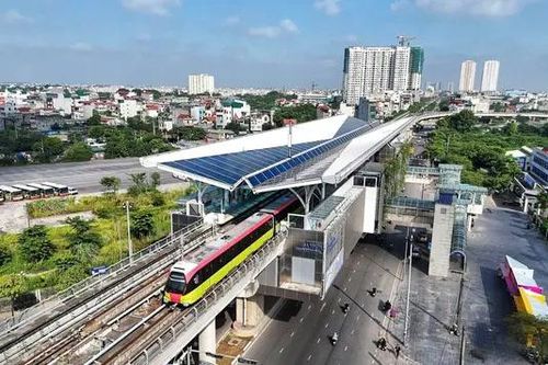 Đường sắt Nhổn - Cầu Giấy đã phục vụ được 2 triệu lượt khách