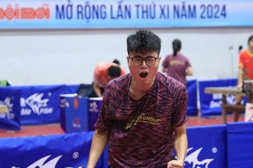 Giải bóng bàn tranh Cúp Báo Hànôịmới năm 2024: Xác định được các đội vào chung kết nội dung đồng đội