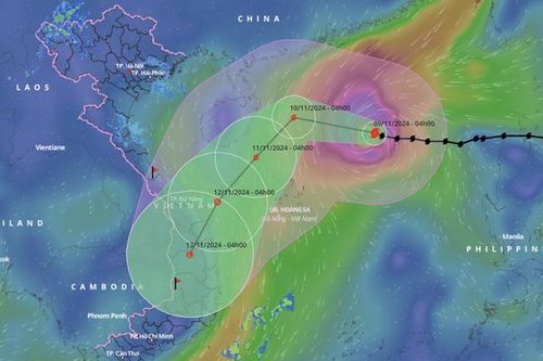 Tin bão mới nhất ngày 9/11: Bão số 7 ảnh hưởng đến đất liền nước ta thế nào?