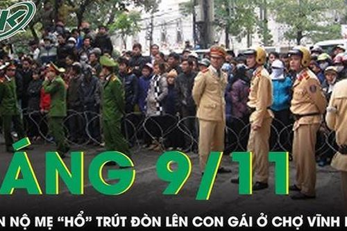 Sáng 9/11: Phẫn nộ clip người phụ nữ 'dạy dỗ' con gái tới tấp mặc đứa bé van xin ở chợ Vĩnh Long