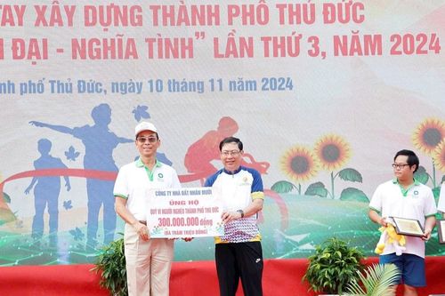 TPHCM: Hơn 7.000 người đi bộ ủng hộ người nghèo