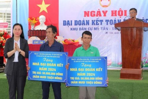 Quảng Ngãi: Sôi nổi Ngày hội Đại đoàn kết tại khu dân cư Mỹ Tân