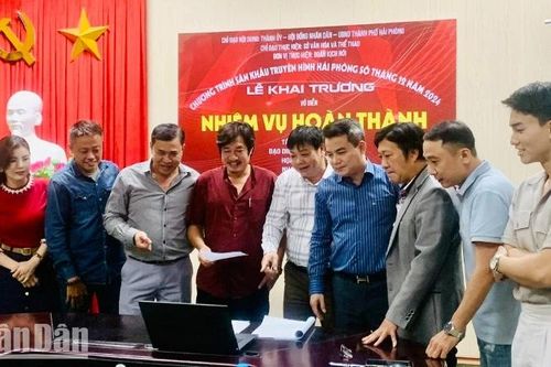Hải Phòng khởi dựng vở kịch nói 'Nhiệm vụ hoàn thành'