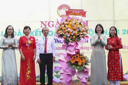 Nhiều hoạt động vui tươi, gắn kết tại Ngày hội Đại đoàn kết toàn dân tộc
