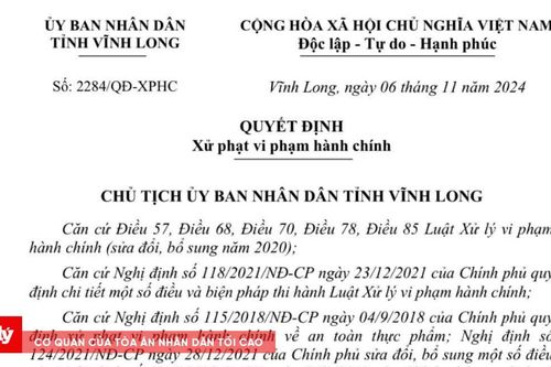 Vĩnh Long: Xử phạt chủ hộ kinh doanh Hồng Phát 96 triệu đồng