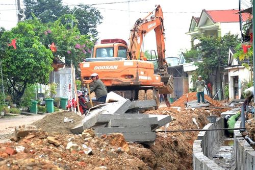 Trên 70 tỷ đồng đầu tư nâng cấp giao thông thị trấn Tân Kỳ