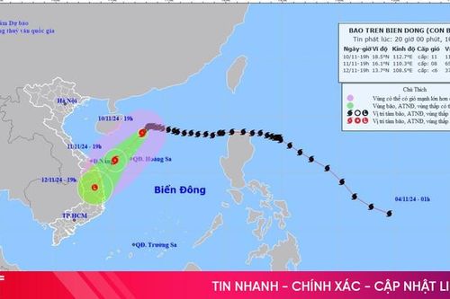 Bão số 7 giảm cấp, bão Toraji sắp tiến vào biển Đông