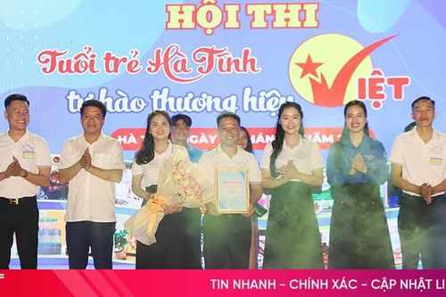 Huyện đoàn Thạch Hà giành giải nhất Hội thi 'Tuổi trẻ Hà Tĩnh tự hào thương hiệu Việt'