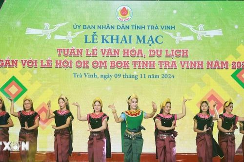 Sôi nổi Tuần lễ Văn hóa, Du lịch gắn với Lễ hội Ok Om Bok tỉnh Trà Vinh