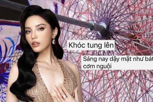 Kỳ Duyên khóc sưng mắt tại Miss Universe