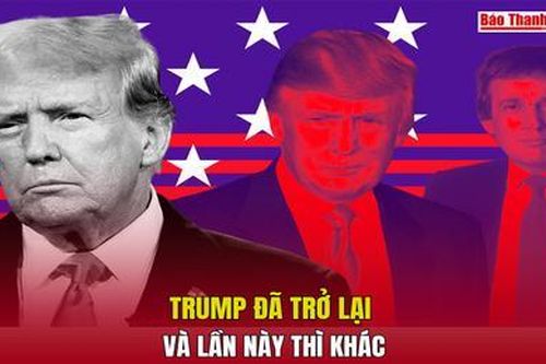 Trump đã trở lại, và lần này thì khác