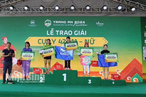 Bế mạc Giải chạy Tràng An Marathon 2024