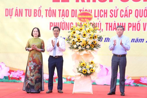Khởi công dự án tu bổ, tôn tạo di tích lịch sử Đền Vân Luông