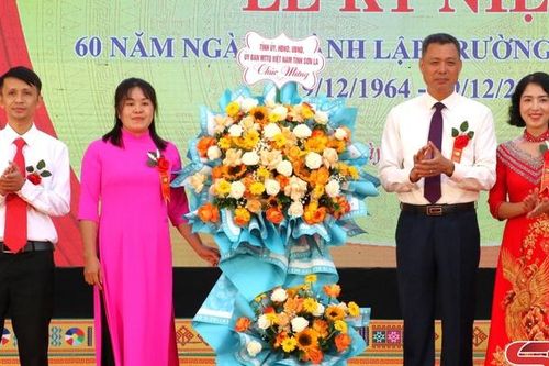 Kỷ niệm 60 năm thành lập Trường THPT Sông Mã