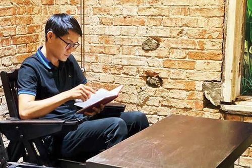 Ấn tượng với tường gạch mộc