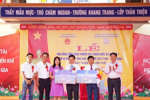 Ra mắt Ngôi nhà Trí tuệ Trường THCS Thanh Ngọc, Nghệ An