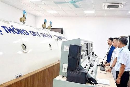 Lào Cai có hệ thống điều trị bằng oxy cao áp đầu tiên phục vụ người bệnh