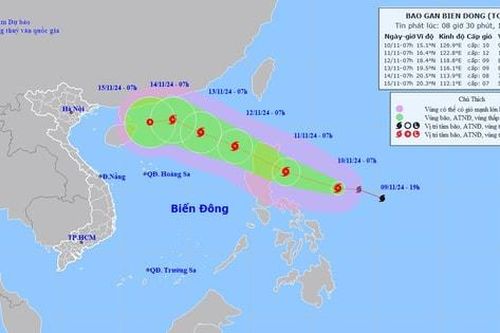 Bão số 7 chưa tan, Biển Đông thêm cơn bão Toraji