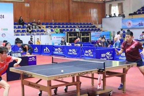 Tuyển thủ Duy Phong, Hoài Thanh vô địch Giải bóng bàn tranh Cúp Báo Hànôịmới