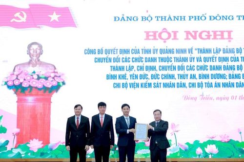 Quảng Ninh: TP Đông Triều sắp xếp cán bộ dôi dư sau sáp nhập