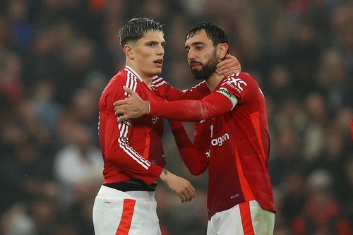 Lý do Garnacho không ăn mừng trước Leicester