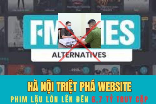 Hà Nội triệt phá website phim lậu lớn lên đến 6,7 tỷ lượt truy cập