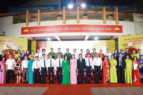 Phường Hoàng Văn Thụ tưng bừng tổ chức Ngày hội Đại đoàn kết toàn dân tộc