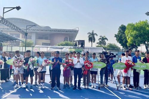 Ninh Bình: Khởi tranh giải Quần vợt quốc tế ITF U18-J30