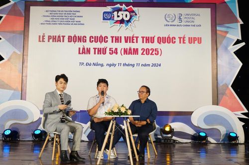 Phát động cuộc thi Viết thư quốc tế UPU lần thứ 54 'Tưởng tượng bạn là đại dương'