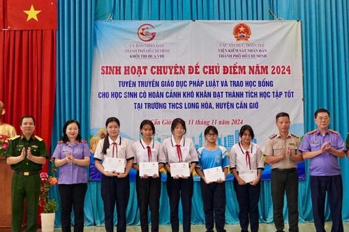 Nhiều hoạt động xã hội ý nghĩa đến với người dân xã Long Hòa (huyện Cần Giờ)