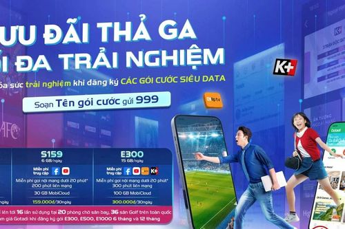 Data thả ga, ưu đãi cực đã từ các gói cước tích hợp đa quyền lợi