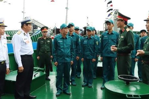 Hải đội Dân quân thường trực hội thao chiến thuật tàu, khí tài - điện tử tại 4 khu vực