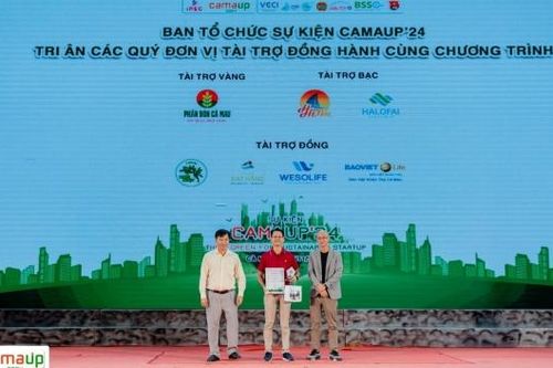 Phân bón Cà Mau đồng hành cùng cuộc thi Khởi nghiệp Cà Mau năm 2024