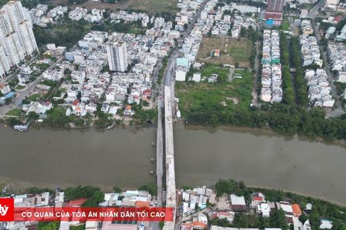 Sắp thông xe cầu hơn 700 tỷ ở cửa ngõ phía Nam TP.HCM
