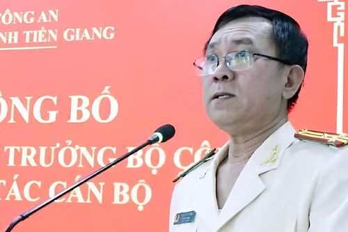 Thượng tá Trần Văn Tròn làm Phó giám đốc Công an tỉnh Tiền Giang