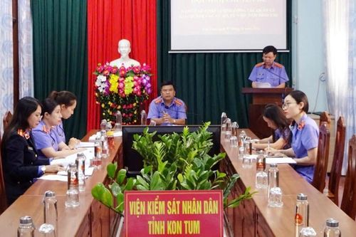 VKSND tỉnh Kon Tum tập huấn chuyên đề án tạm đình chỉ