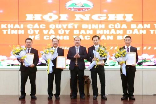 Điều động, bổ nhiệm nhiều cán bộ lãnh đạo ở Gia Lai