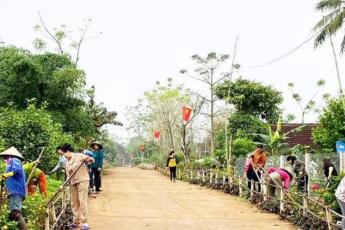 Những con đường chung sức dân ở Nghĩa Đàn