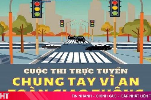 3 học sinh cùng trường ở Hà Tĩnh đạt 3 giải cuộc thi chung tay vì ATGT