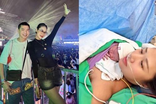 Quang Minh lần đầu cho con trai 'lên sóng', nhan sắc bạn gái trẻ sau sinh gây chú ý