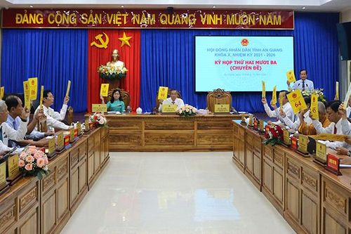 Kỳ họp thứ 24 HĐND tỉnh An Giang diễn ra vào ngày 13/11