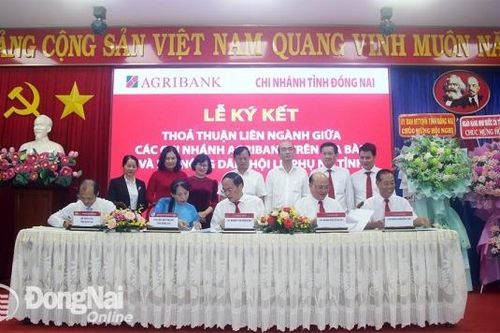 Ký kết thỏa thuận liên ngành về thực hiện chính sách tín dụng phục vụ phát triển nông nghiệp, nông thôn